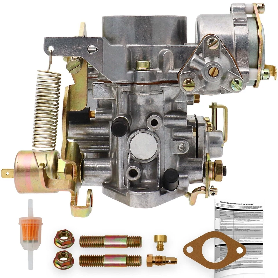 Fits VW Beetles Super Beetles 71-79 Dual Port 1600cc Engine 34 PICT-3 Carburetor - Изображение 2 из 4