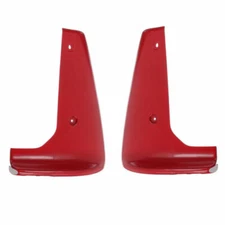 OEM NEW Genuine Mazda 1993-1995 RX-7 Rear Mud Flaps Red Pair FD01-V3-460G-NU