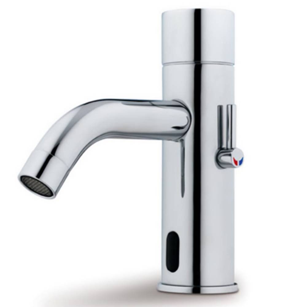 Robinet salle de bain infrarouge haut de gamme en laiton chrome brillant Neo