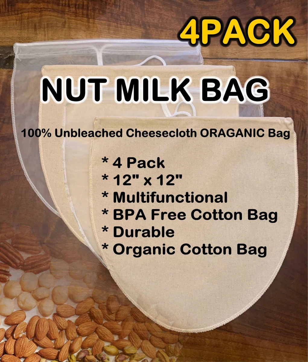 Update more than 156 organic cotton nut milk bag best xkldase.edu.vn