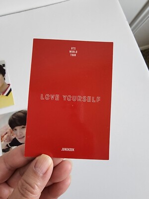 BTS Mini Photo card set Love Yourself World Tour X (COPY REPRINT