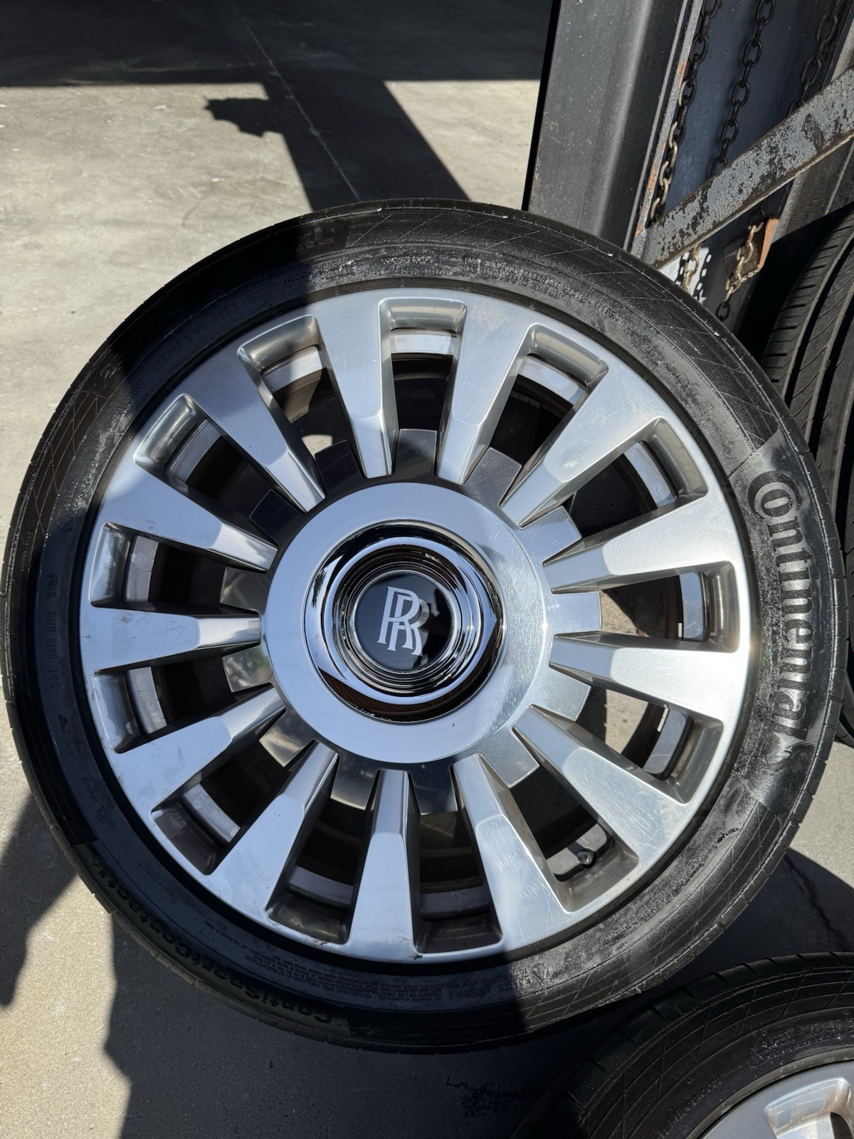 22” ROLLS ROYCE PHANTOM 8 WHEELS WHEEL & TIRE SET OEM FACTORY