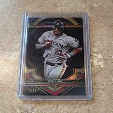 Topps Triple Threads 2024 Royce Lewis Onyx Parallel #151 Minnesota Twins /50