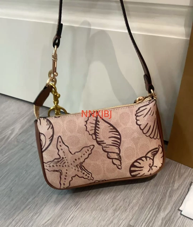 Lienzo de firma Nolita 19 con estampado de concha CBK79 Foto 3 de 4