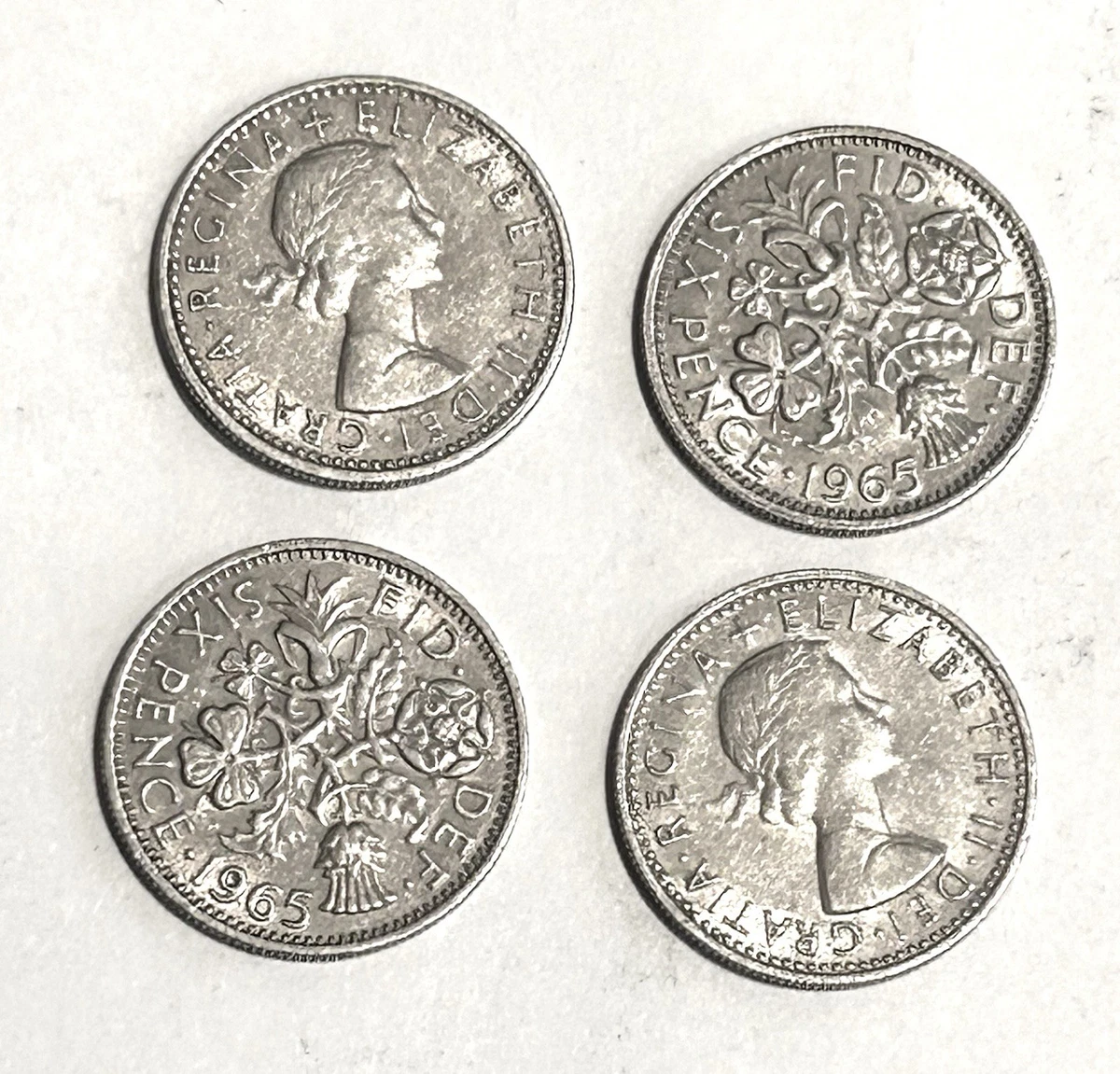 未经认证1965 英国sixpences | eBay