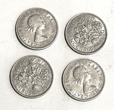 1965 Great Britain 6 Six pence. Very High Grade. Wedding Coin. Combined Shipping