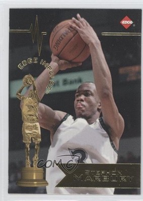 1997 Collector's Edge Edge Impulse Gold Stephon Marbury #41 1i6