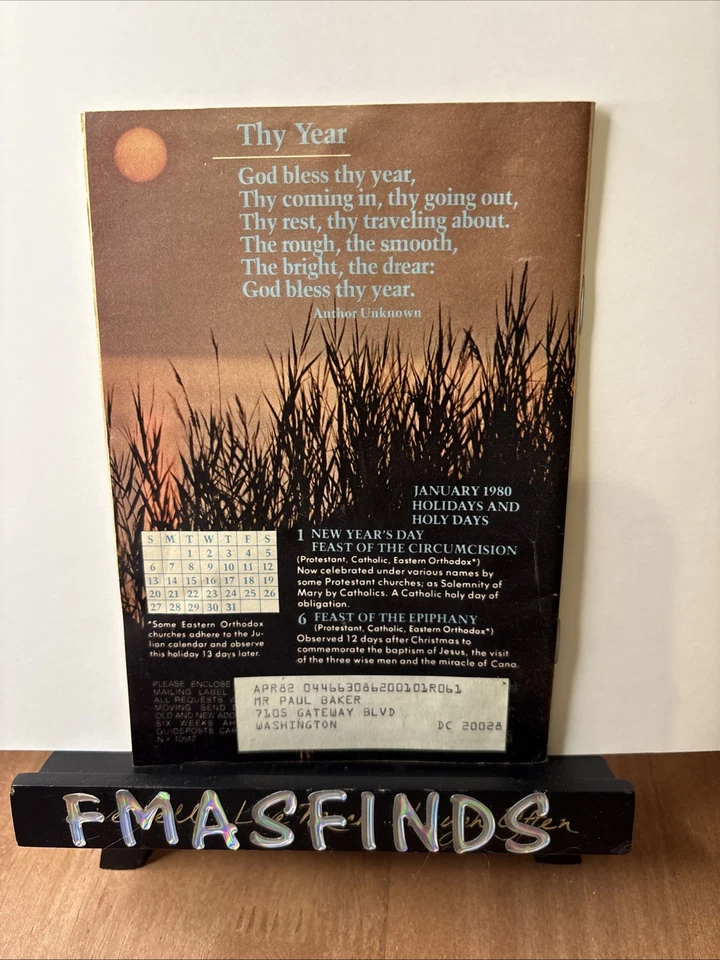 A4 1980 BOB HOPE January GUIDEPOSTS Magazine  - Image 2 of 2