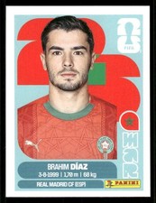 2026 USA Fifa World Cup Panini Sticker BRAHIM DIAZ Morocco MAR19