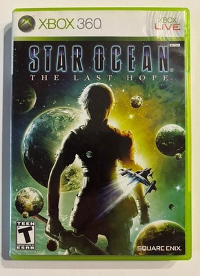 * XBOX 360 * STAR OCEAN THE LAST HOPE * OPEN W/MANUAL * SQUARE ENIX *