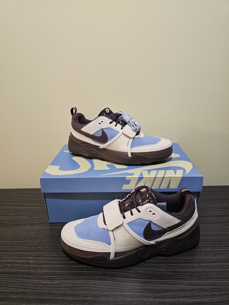 Size 13- Nike Travis Scott x Zoom Field Jaxx Leche Blue | eBay