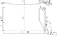 Hart Kondensator Klimaanlage Klimakondensator FüR Saab 9-5 Kombi 2.0 T 2.3
