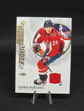Upper Deck 2020-21 SP Rookie Authentics Memorabilia Connor McMichael 127 Capital