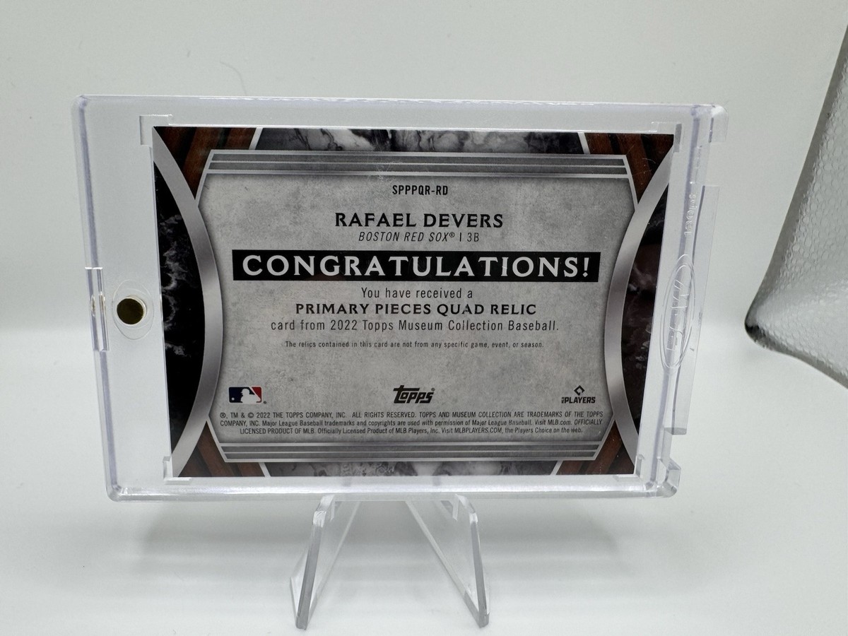 Topps 2022 Quad Relic Card 99枚限定 大谷翔平 鑑定 0 Topps Museum 1 