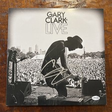 Gary Clark Jr Signed Live Vinyl Record Album JSA Coa Autographed