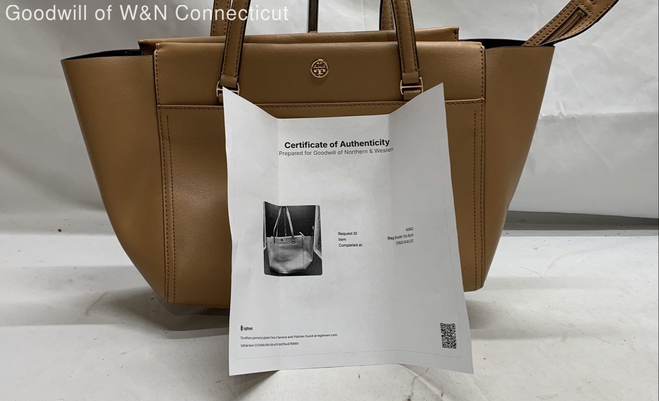 Authenticated Tory Burch Women Tan Basic - image 1