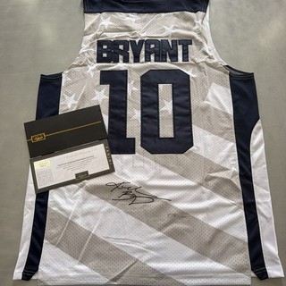 Kobe Bryant Signed Team USA Authentic Nike Olympics Jersey JSA Panini COA #5/110