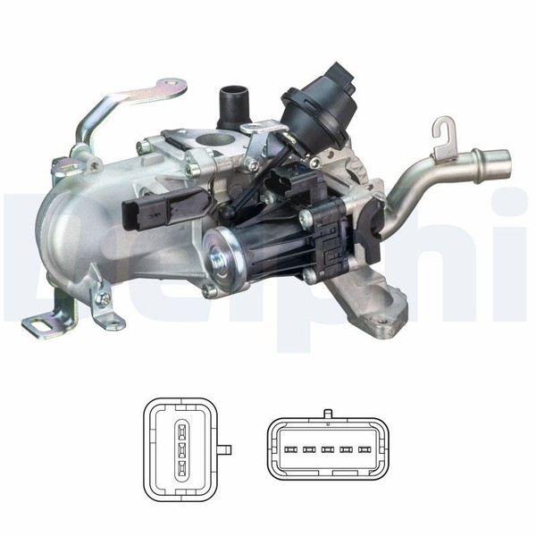 Delphi Agr-Ventil EG10452-12B1 FüR CitroËN Ds Ford Peugeot Volvo-image