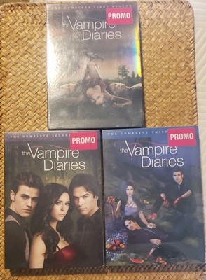 New Sealed DVD The Vampire Diaries: The Complete First Second Third Seasons 