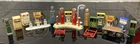 VINTAGE DIECAST PETROL PUMPS ETC ESSO BP SHELL FINA DOMINION DINKY MATCHBOX #387