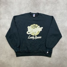 Russell Athletic Sweatshirt Womens Large Vintage Baylor Lady Bears Crewneck Jump