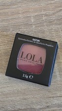 lola eyeshadow single satin 028 dark pink  Travel Size Makeup Gift For Her Uk