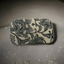 gogglesoc Goggle Cover Lens Saver Floral Black/White Fabric 06082