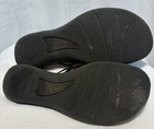 Clarks Cloud Steppers Flip-Flop Style Sandals, Black Women’s Size 11 Cushion — photo 7