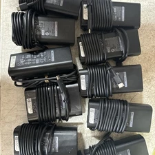 Lot 5 OEM Dell Laptop Charger 65W USB Type C AC Power Adapter With Cables