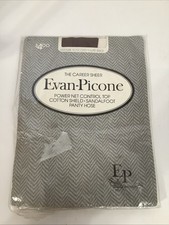 Evan-Picone The Career Sheer Sandalfoot Pantyhose Medium Rose Grey Taupe Beige