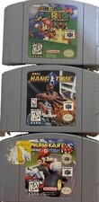 Nintendo 64 Games: Super Mario 64, NBA Hang Time, Mario Kart 64