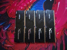 64GB (4x16GB) Kingston HyperX Fury DDR4 3200MHz RAM HP Omen L75929-001 XMP