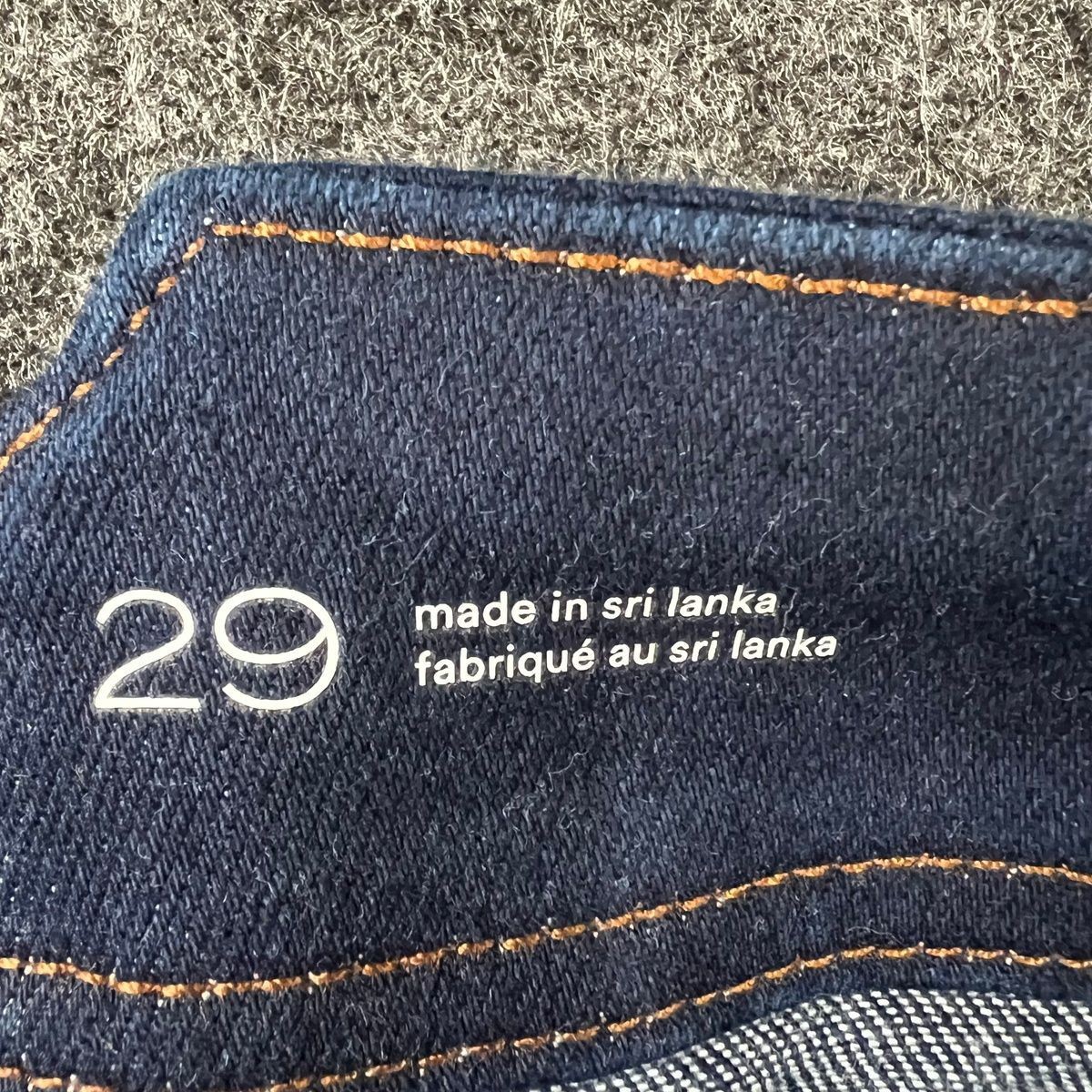 PILCRO The Kit High-Rise Utility Shorts Women's Size 29 Dark Denim