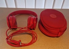 Genuine Beats by Dr Dre Solo HD Headphones with ControlTalk - Red