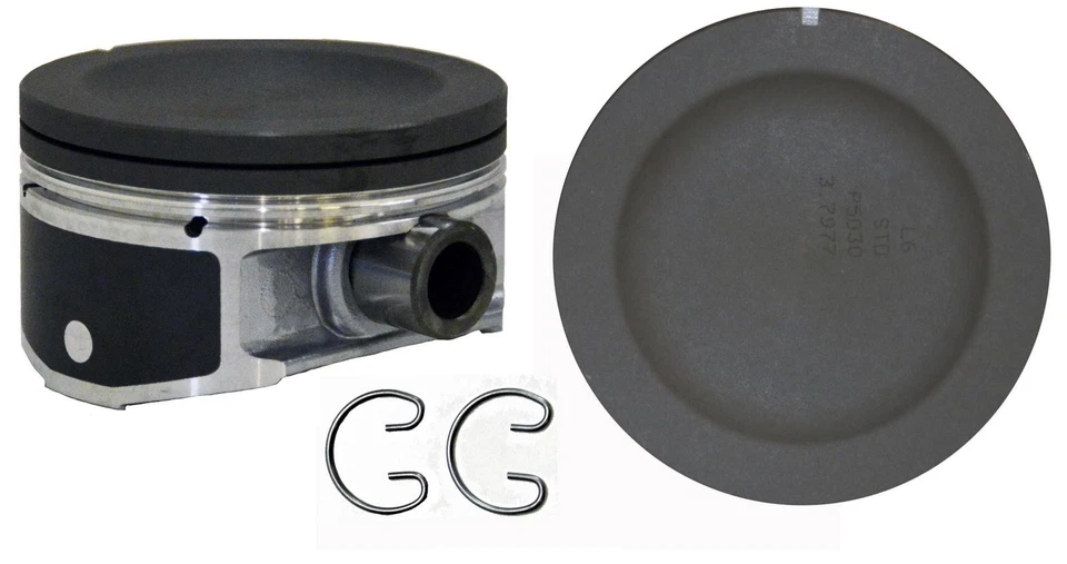 PISTÓN ENGINETECH GM BUICK 3.8L 231 VIN 1 S/C TAMAÑO .50MM Foto 2 de 2