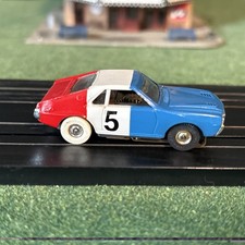 Aurora Thunderjet AMX red white blue running chassis