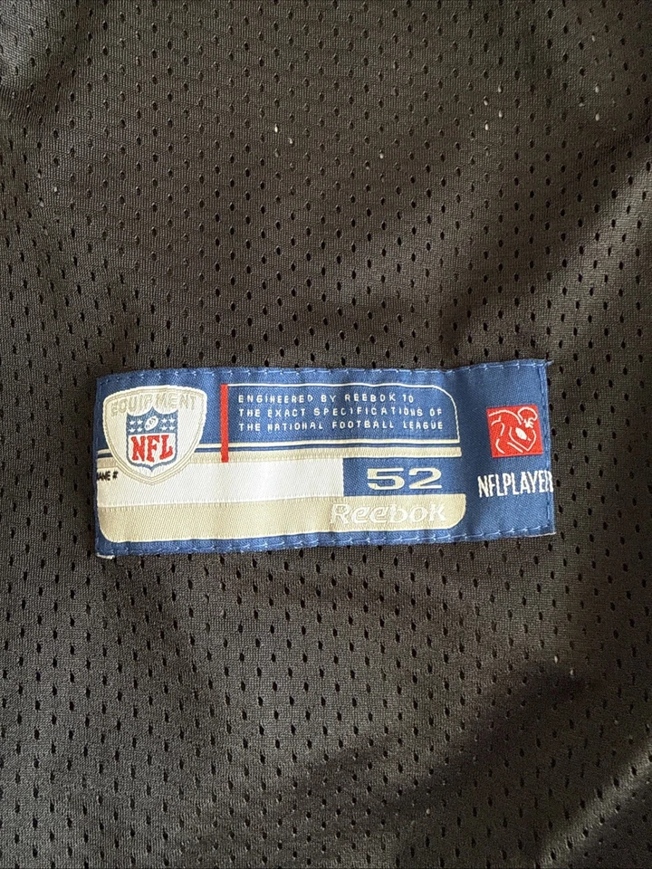 Camiseta cosida para hombre Reebok Kevin Kolb #4 Philadelphia Eagles talla 52 - negra Foto 3 de 4