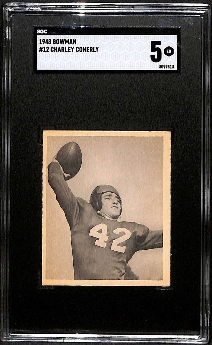 1948 Bowman Charlie Conerly #12 for sale | eBay