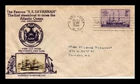 DR JIM STAMPS US STEAMSHIP SAVANNAH FDC SCOTT 923 CROSBY PHOTO CACHET COVER