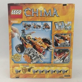 LEGO LEGENDS OF CHIMA 70222 TORMAKS SHADOW BLAZER Used