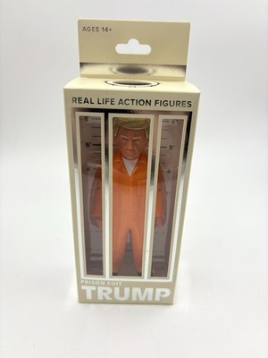 FCTRY Prison Suit Trump Real Life Action Figure Lock Him Up 2023 New in Box