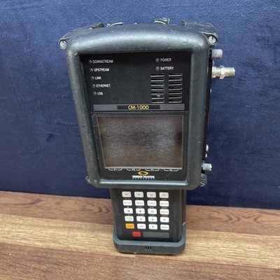 Sunrise Telecom CM-1000 Cable Modem Tester   READ