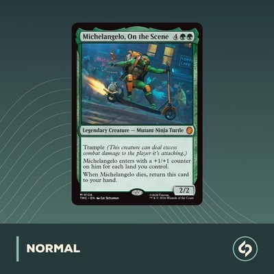 MTG | Michelangelo, On the Scene | Turtles | TMNT | NM | EN | MAGIC