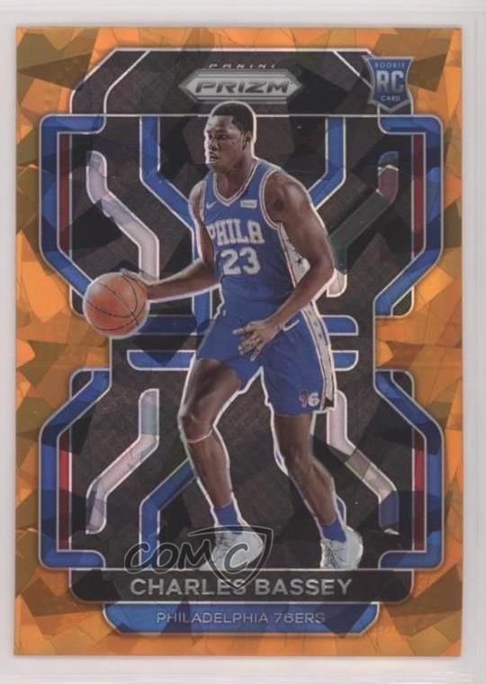 2021-22 Panini Prizm Orange Ice Prizm Charles Bassey #304 Rookie RC 5b4