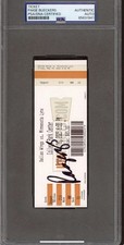 Paige Bueckers Signed WNBA Debut Ticket 2025 Wings Lynx PSA/DNA Autograph