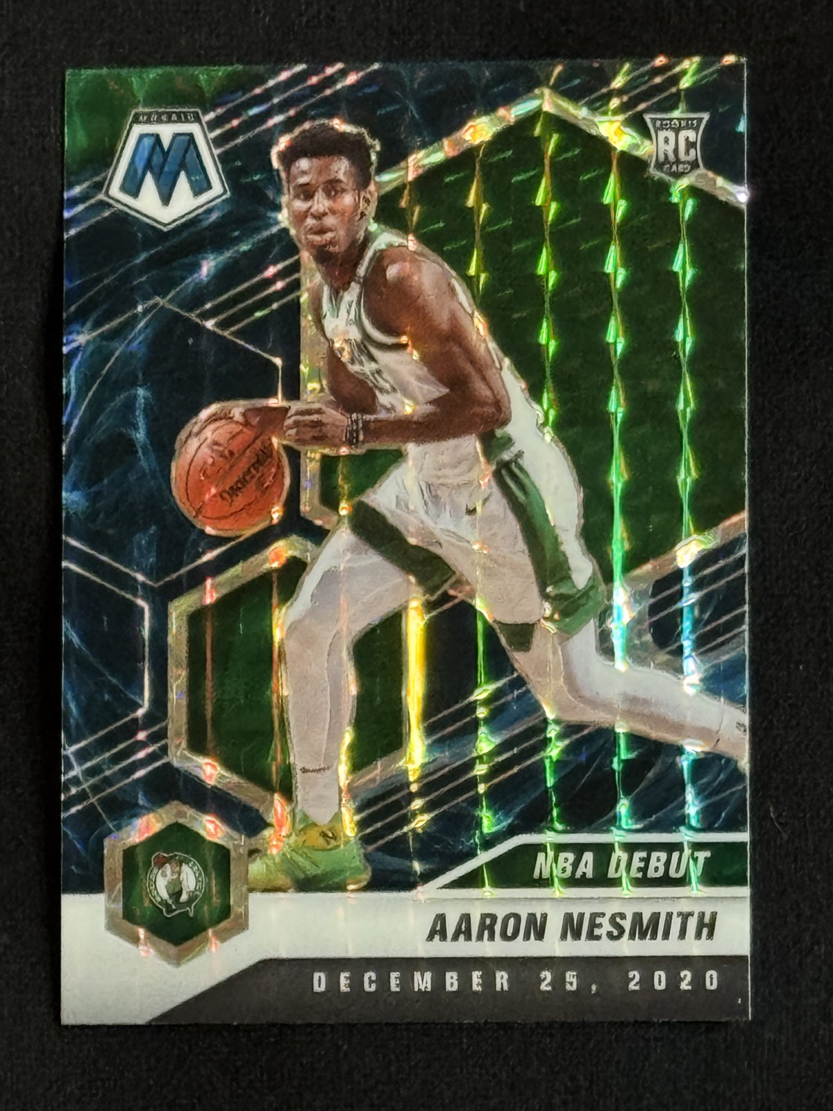 2020-21 Panini Mosaic - NBA Debut Aaron Nesmith #279 Genesis Mosaic Prizm (RC)