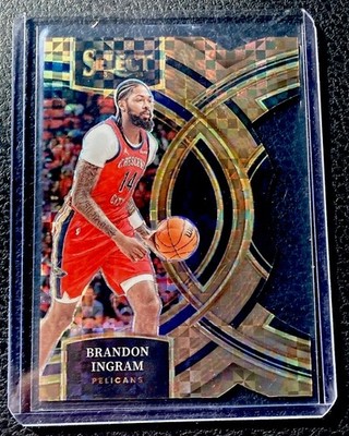2023-24 SELECT - BRANDON INGRAM #173 PREMIER BRONZE CHECKER DIE CUT /49