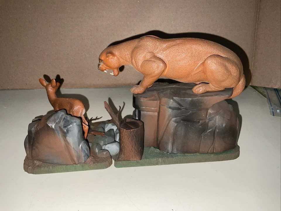 RARE AURORA COUGAR & FAWN STORE DISPLAY NICEST PROMO OF THE WILDLIFE SERIES￼￼ - Image 4 of 4