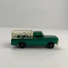 Vintage 1968 Lesney Matchbox Green Kennel Truck #50