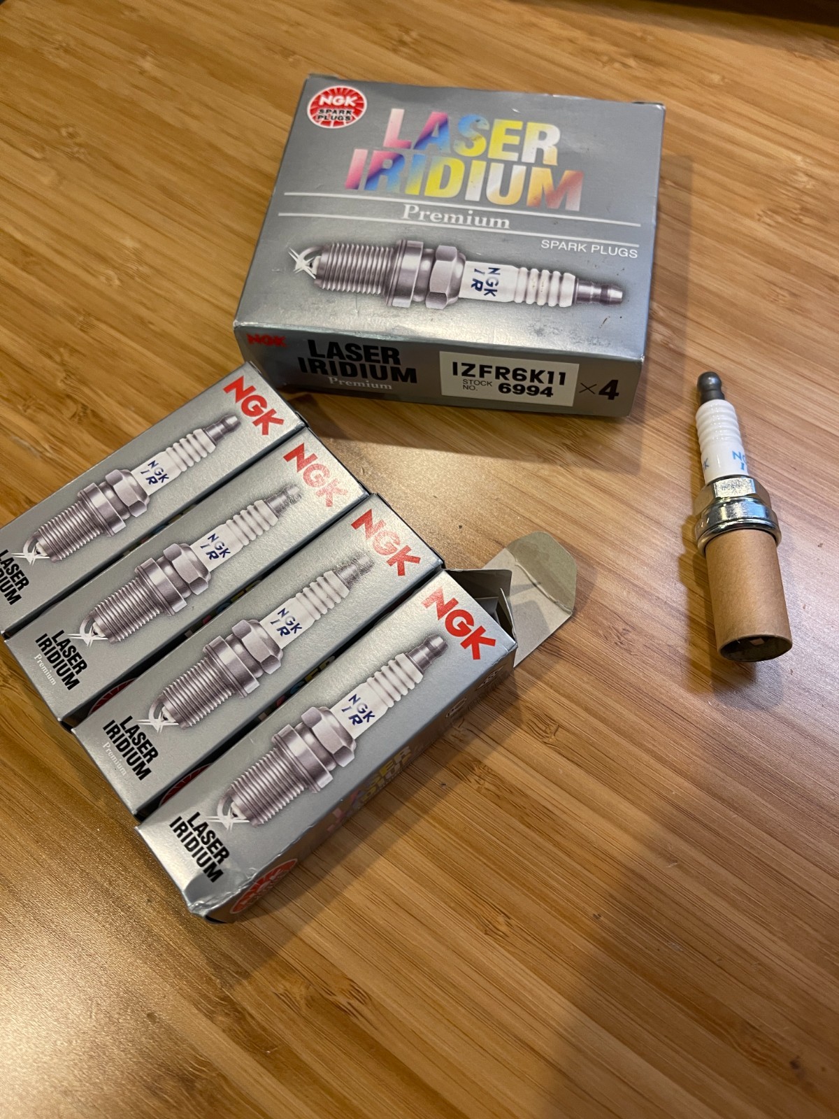 Spark Plug-Laser Iridium NGK IZFR6K11  6994 New